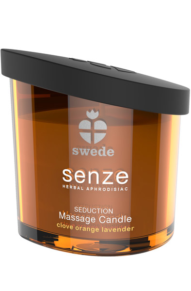 Senze Massage Candle Clove Orange Lavender 150ml - Massageljus 0