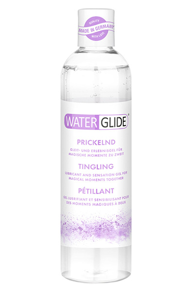 Waterglide Tingling 300ml - Vattenbaserat glidmedel 0