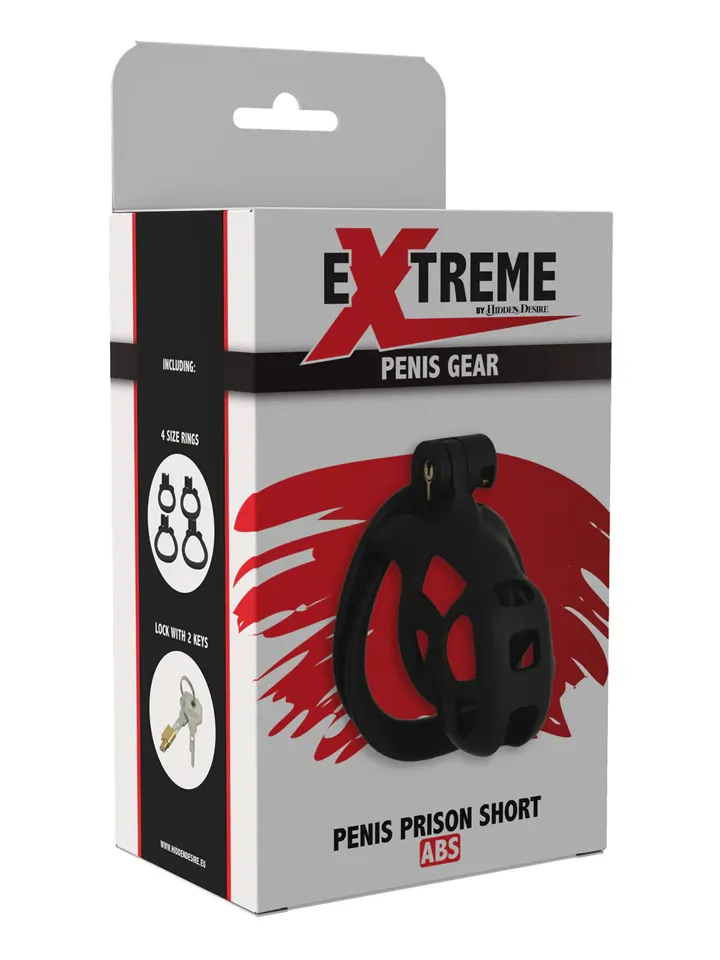 Penis Prison Cock Cage Short - Kyskhetsbur 0