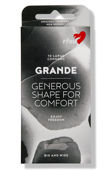 RFSU Grande Kondomer 10st - Stora kondomer 0