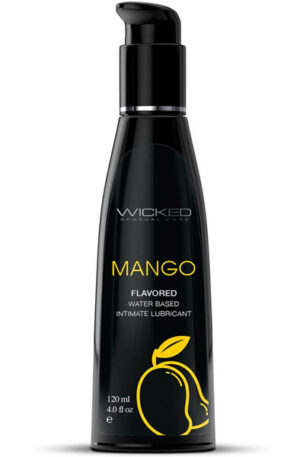 Wicked Aqua Mango Lube 120ml - Glidmedel med mangosmak 0