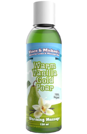 Warm Vanilla Gold Pear Warming Massage 150ml - Massageolja 0