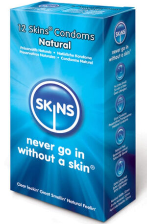 Skins Natural Kondomer 12-pack - Kondomer 0