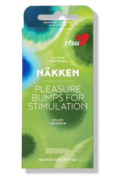 RFSU Näkken Kondomer 10st - Knottriga kondomer 0