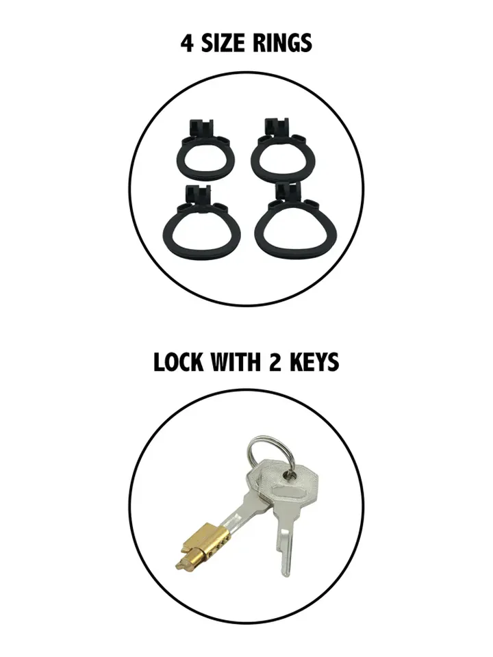 Penis Prison Cock Cage Long - Kyskhetsbur 0