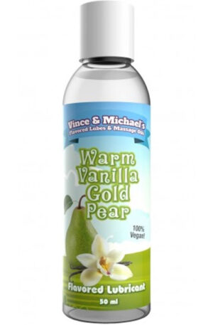 Warm Vanilla Gold Pear Flavored Lubricant 50ml - Glidmedel med smak 0