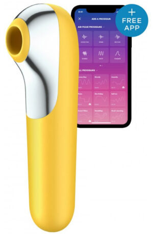 Satisfyer Dual Love Yellow - Appstyrd klitorisstimulator 0