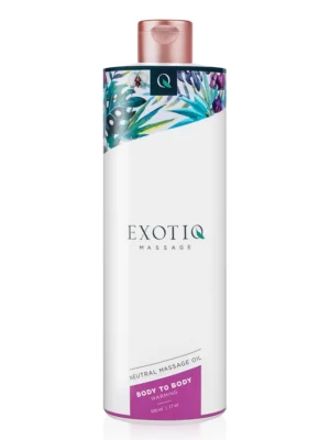 Exotiq Body To Body Warming Massage Oil 500 ml - Massageolja 1