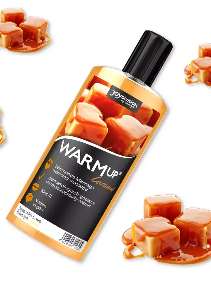 Joydivision Warm-up Massage Oil Caramel 150ml - Massageolja Karamell 2