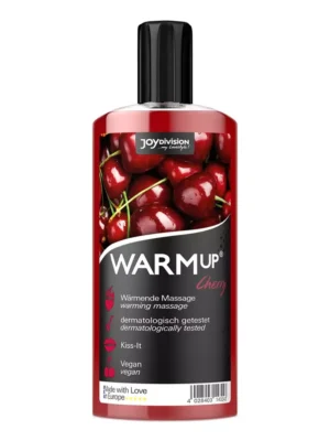 Joydivision Warm-up Massage Oil Cherry 150ml - Massageolja Körsbär 1