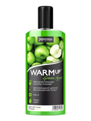 Joydivision Warm-up Massage Oil Green Apple 150ml - Massageolja Äpple 1