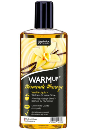 Joydivision Warm-up Massage Oil Vanilla 150ml - Massageolja Vanilj 1