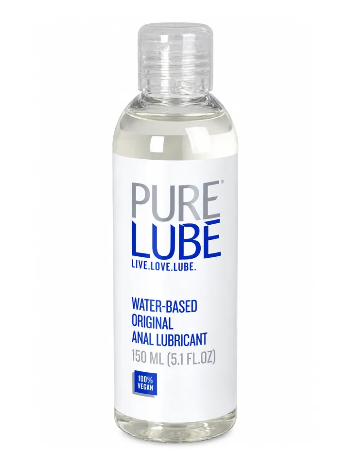 Pure Lube Water-Based Anal Lubricant 150 ml - Analglidmedel 1
