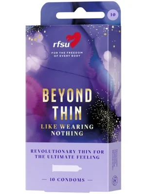 RFSU Beyond Thin Kondomer 10-pack - Extra tunna kondomer 1