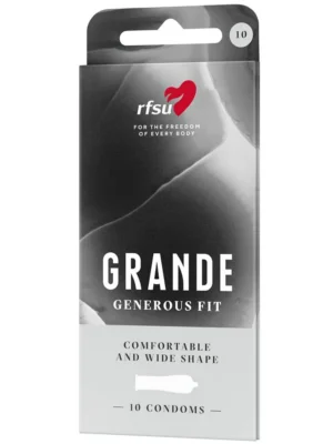 RFSU Grande Kondomer 10-pack - Stora kondomer 1