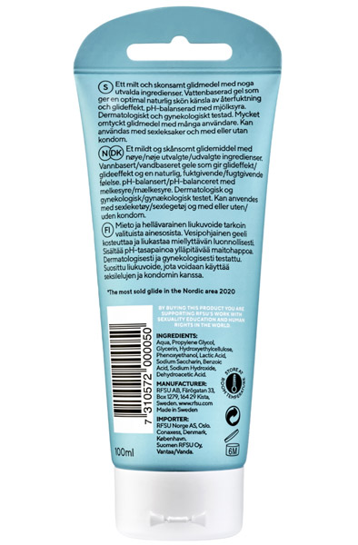 RFSU Klick Natural Glide 100ml - Vattenbaserat glidmedel 2