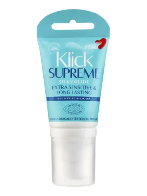 RFSU Klick Supreme Glide 40ml - Silikonbaserat Glidmedel 1