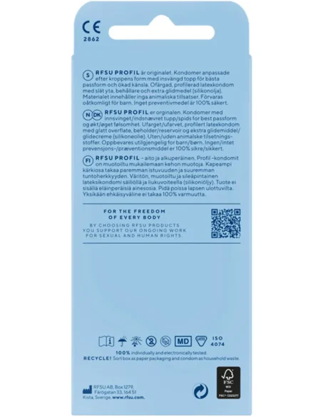 RFSU Profil Kondomer 30-pack - Kondomer 2
