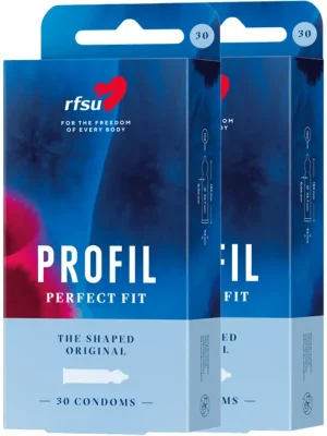 RFSU Profil Kondomer 60-pack - Storpack kondomer 1