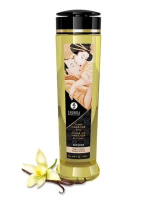 Shunga Massage Oil Desire Vanilla 240 ml - Massageolja Vanilj 1