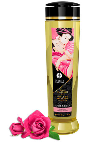 Shunga Massage Oil Aphrodisia Roses 240ml - Massageolja Ros 0