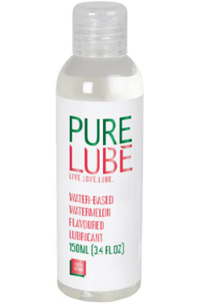 Pure Lube Watermelon Flavoured Lubricant 150 ml - Glidmedel med melonsmak 0