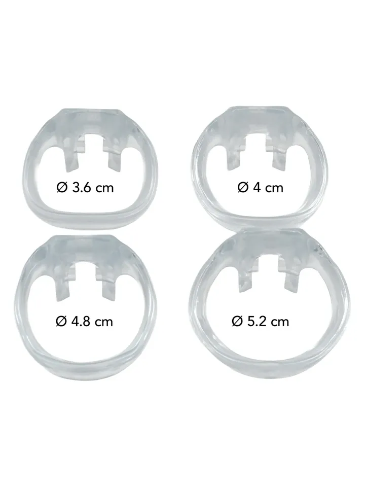 Clear Control Cock Cage Long - Kyskhetsbur 0