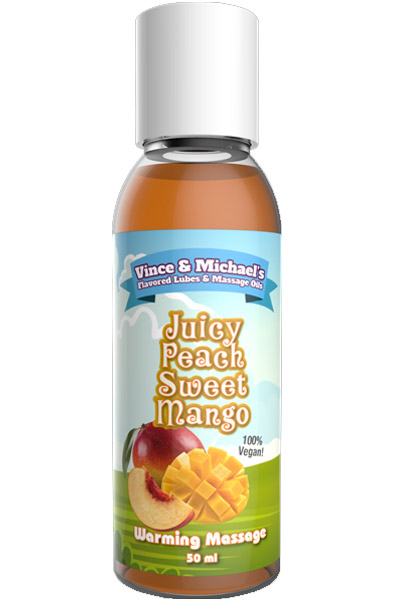 Juicy Peach Sweet Mango Warming Massage 50ml - Massageolja 0