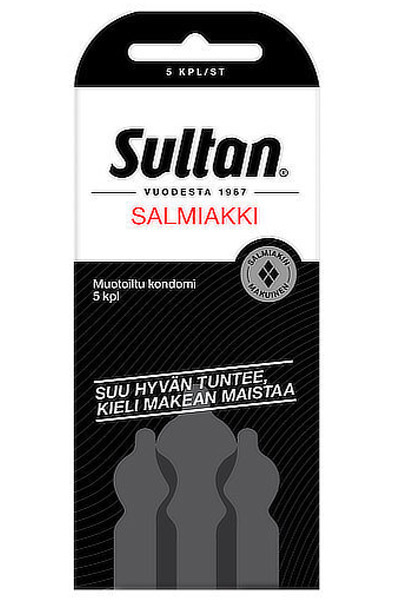 K p Sultan Salmiakki 5 Kpl st KONDOMERIET