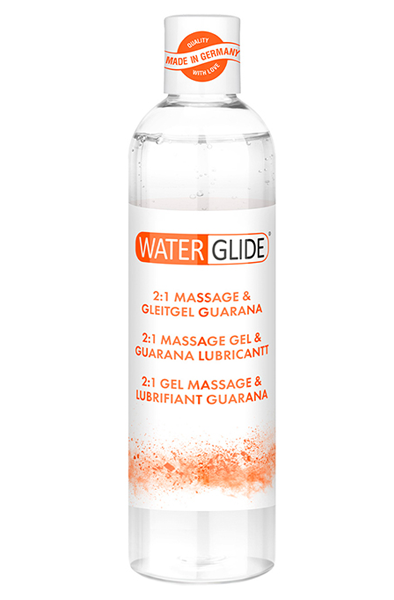 Waterglide Massage & Lubricant Guarana 300ml - Glidmedel & Massagelotion 0