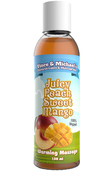 Juicy Peach Sweet Mango Warming Massage 150ml - Massageolja 0