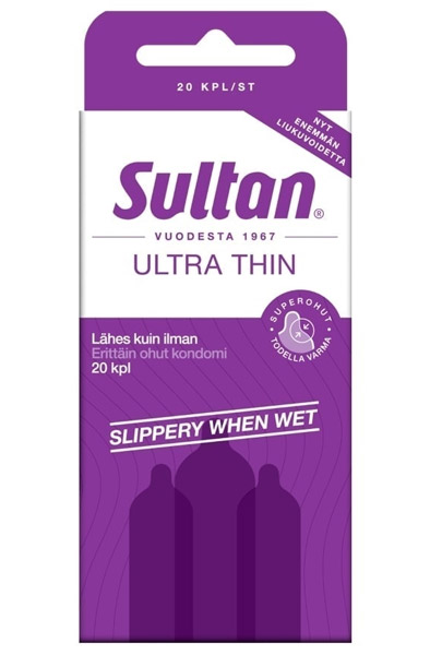 Sultan Ultra Thin 20 kpl/st - Kondomer 0