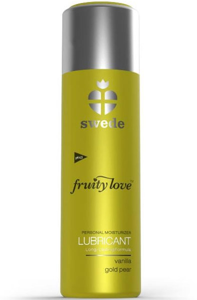 Fruity Love Vanilla Gold Pear 100ml - Glidmedel med smak 0